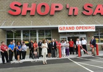 Shop n Save grand opening at redevelopment site